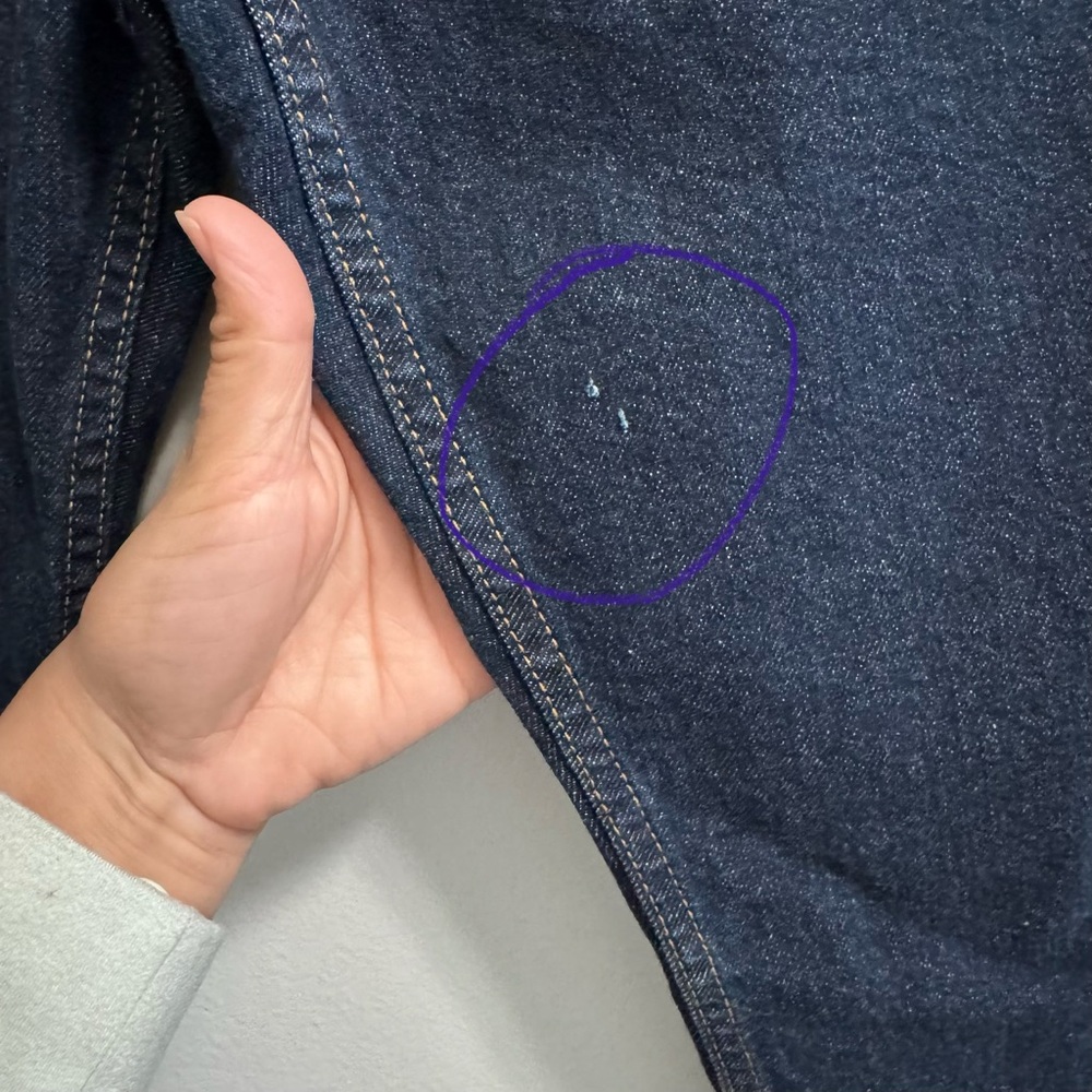 Men’s 514 Levi’s Dark Wash Size 34x32 - Picture 5 of 11